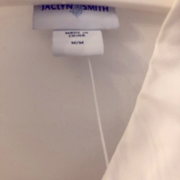 White shirt white cotton blend NWT - Picture 7 of 7